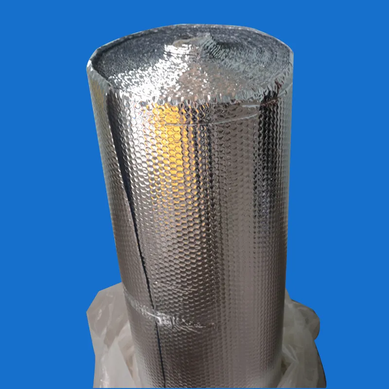 Double Metalized Film or Aluminum Foil Bubble Insulation for Heat Shield