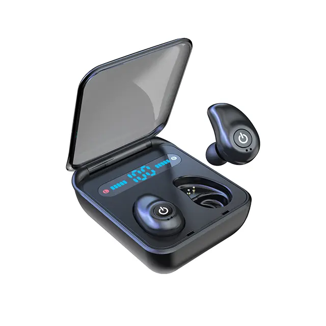 Earteana 2019 TWS جديد i7 LED سماعة لاسلكية تعمل بالبلوتوث سماعات مع ميكروفون مكالمات بدون استخدام اليدين لفون باد سامسونج