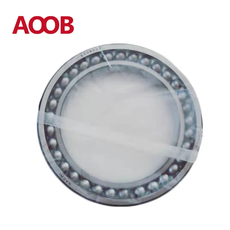 AOBO marka eğik bilyalı rulman 120BA1 6 ekskavatör rulmanı 120BA16 boyutu 120*165*22mm