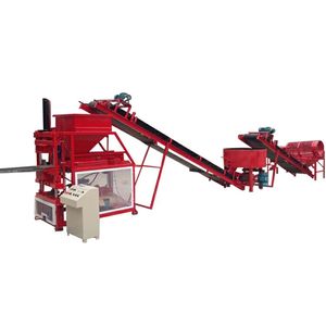 HBY2-10 automático arcilla enclavamiento ladrillo máquina de quemar ladrillo de carga y descarga de la máquina mini máquina de fabricación de ladrillo de arcilla - Product Image 1