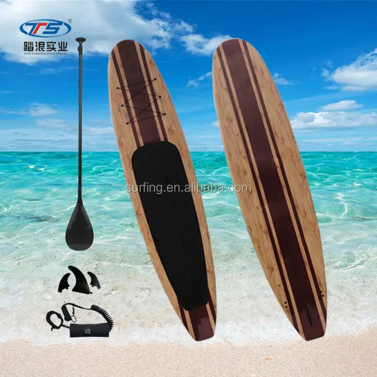 Folheado de madeira SUP paddle surf board