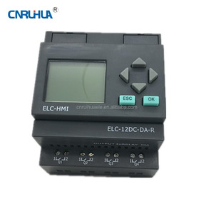 Entrada analógica 12V mini controlador lógico PLC con pantalla LCD