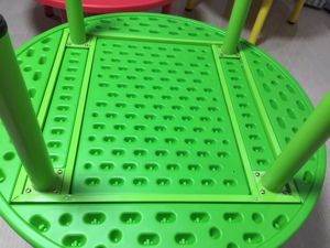 屋内プラスチックラウンドキッズ学習テーブル発売中 - Product Image 5