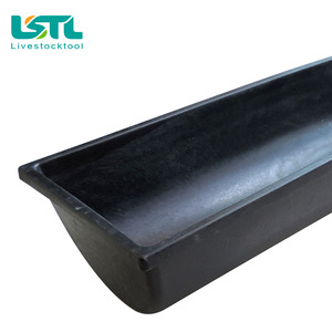 Chăn Nuôi Động Vật Chăn Nuôi Thiết Bị Kích Thước Khác Nhau Gia Súc Dê Thức Ăn Máng Đen Nhựa Cừu Ăn Máng - Product Image 4