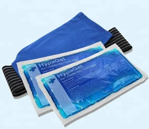 Медицинские принадлежности, голубые гелевые пакеты для льда