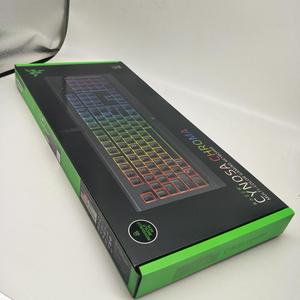 Razer Cynosa <span class=keywords><strong>Chroma</strong></span> RGB תאורה אחורית קרום מקלדת משחקים רב צבע בודד תאורה אחורית לשפוך עמיד עמיד עיצוב מקלדת