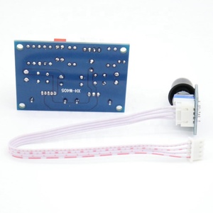 Módulo de regulação de voltagem, XH-M405 dc-dc placa reguladora de tensão xl4016 potenciômetro externo alta potência 8a