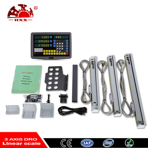 GCS900-3D 3 Achsen DRO Digital anzeige mit Zubehör und 3 pcs 1u linearer Encoder für vertikale Verpackungs maschine