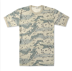 Çin XinXing kamuflaj T-shirt % 100% pamuk