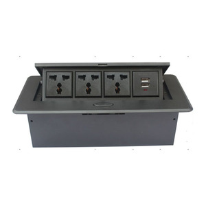 <span class=keywords><strong>3</strong></span> tomadas escondidas para escritório, venda quente de <span class=keywords><strong>3</strong></span> tomadas internacionais de energia l para desktop, tomada de mesa/dados usb