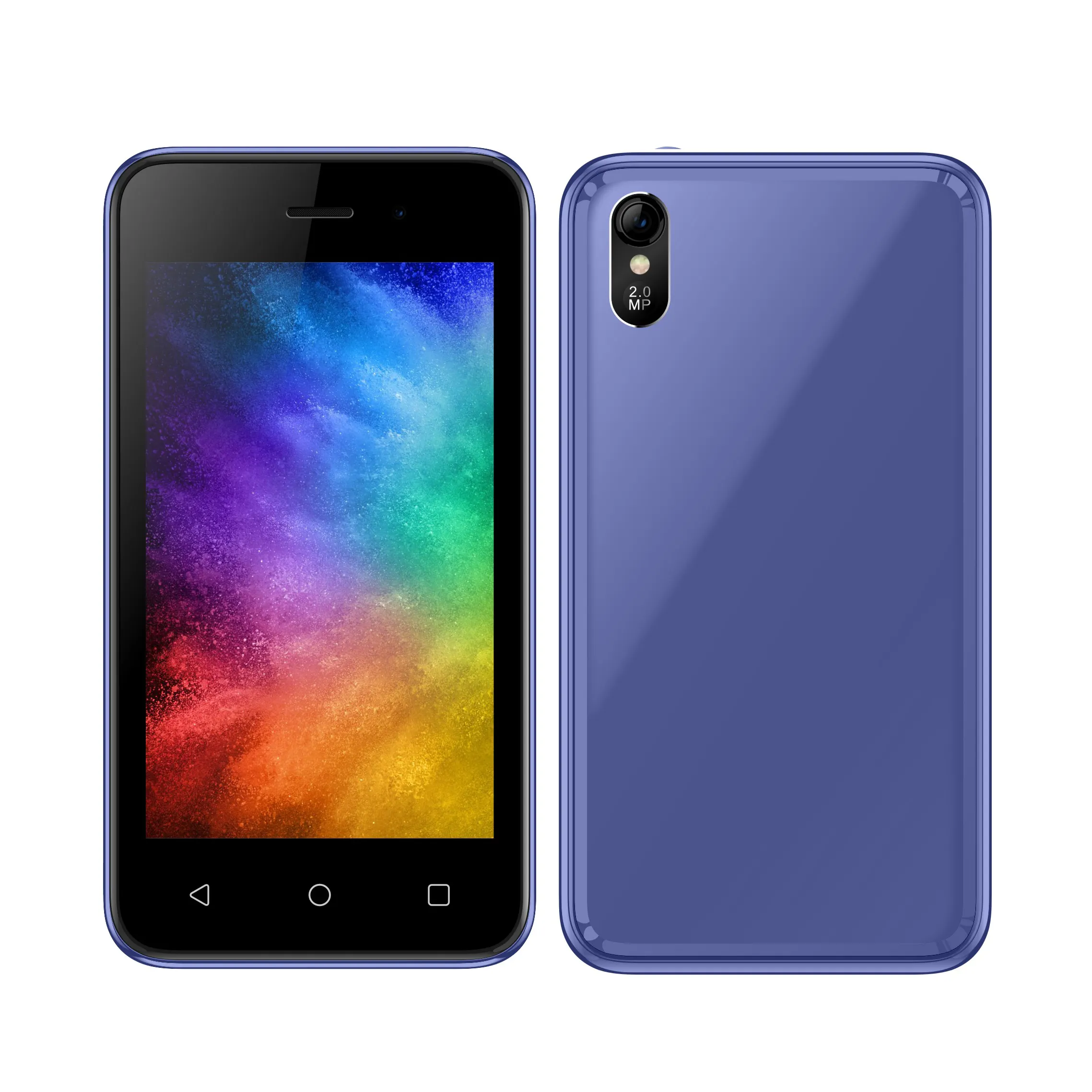 A basso costo 4 pollici android 8.1 go smartphone nfc di impronte digitali 3G del telefono mobile