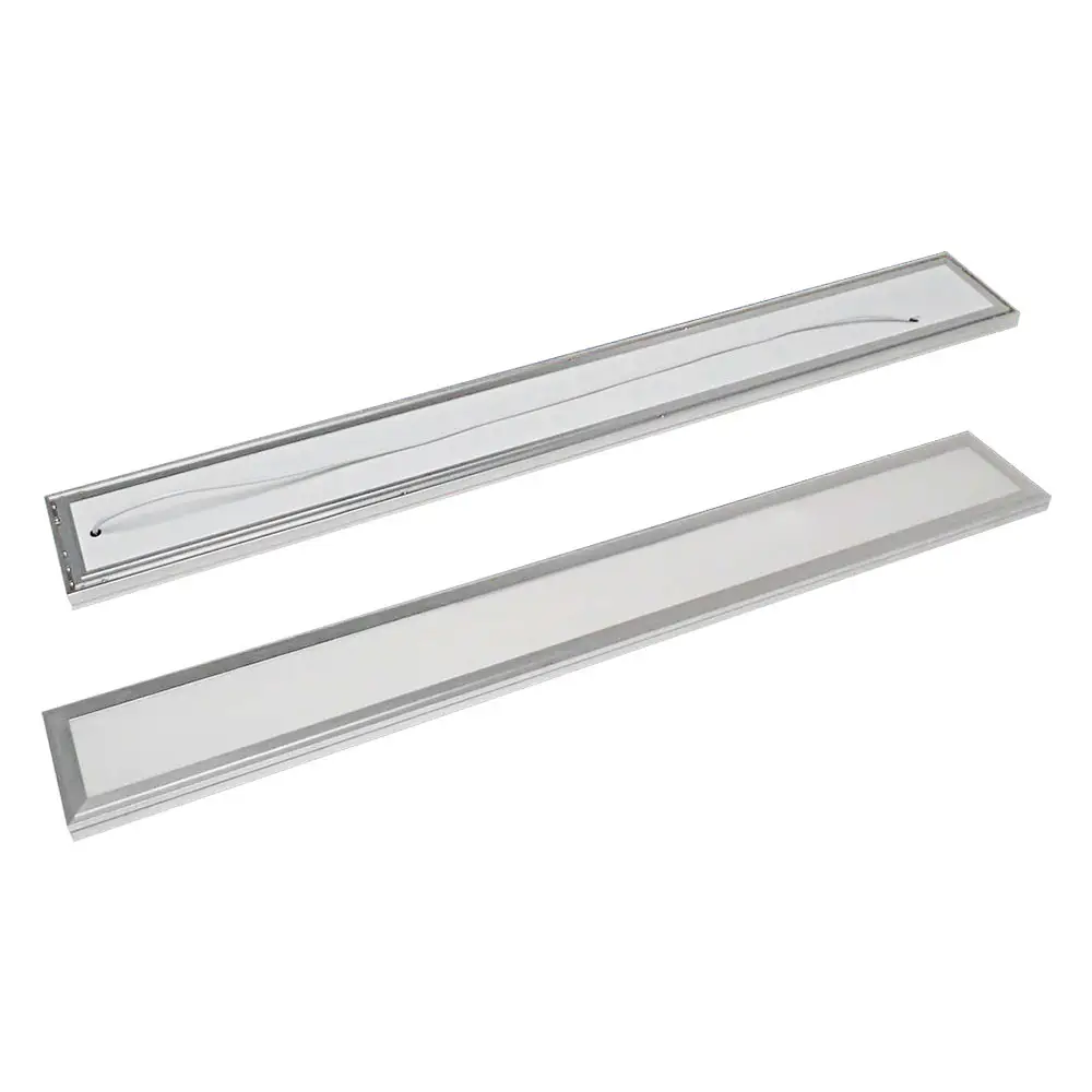 Plafonnier led suspendu au design moderne, 30x120 cm, 60x120 cm, 15x120 cm