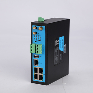 Industrial wireless dual sim card gsm modem con lan openwrt gateway sms relè per remote riavviare