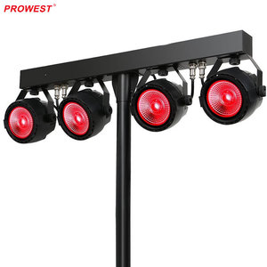 <strong>Led</strong> Par Cans Light Set 4 X 30 <strong>W</strong> 3 in 1 COB <strong>RGB</strong> <strong>LED</strong> Par Lights Kit with Tripod and Carry Bag Cob <strong>Led</strong> Par - Product Image 3