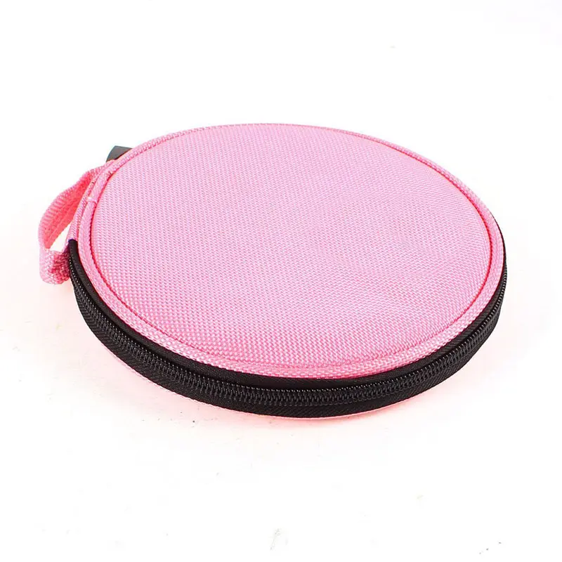 Rond En Forme De CD DVD Porte-Sac De Rangement Étui 20 Pièces Disque