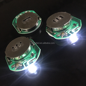 クラフト用ラウンドLEDライトミニシングルLEDライト小型バッテリー駆動LEDライトディスプレイ用