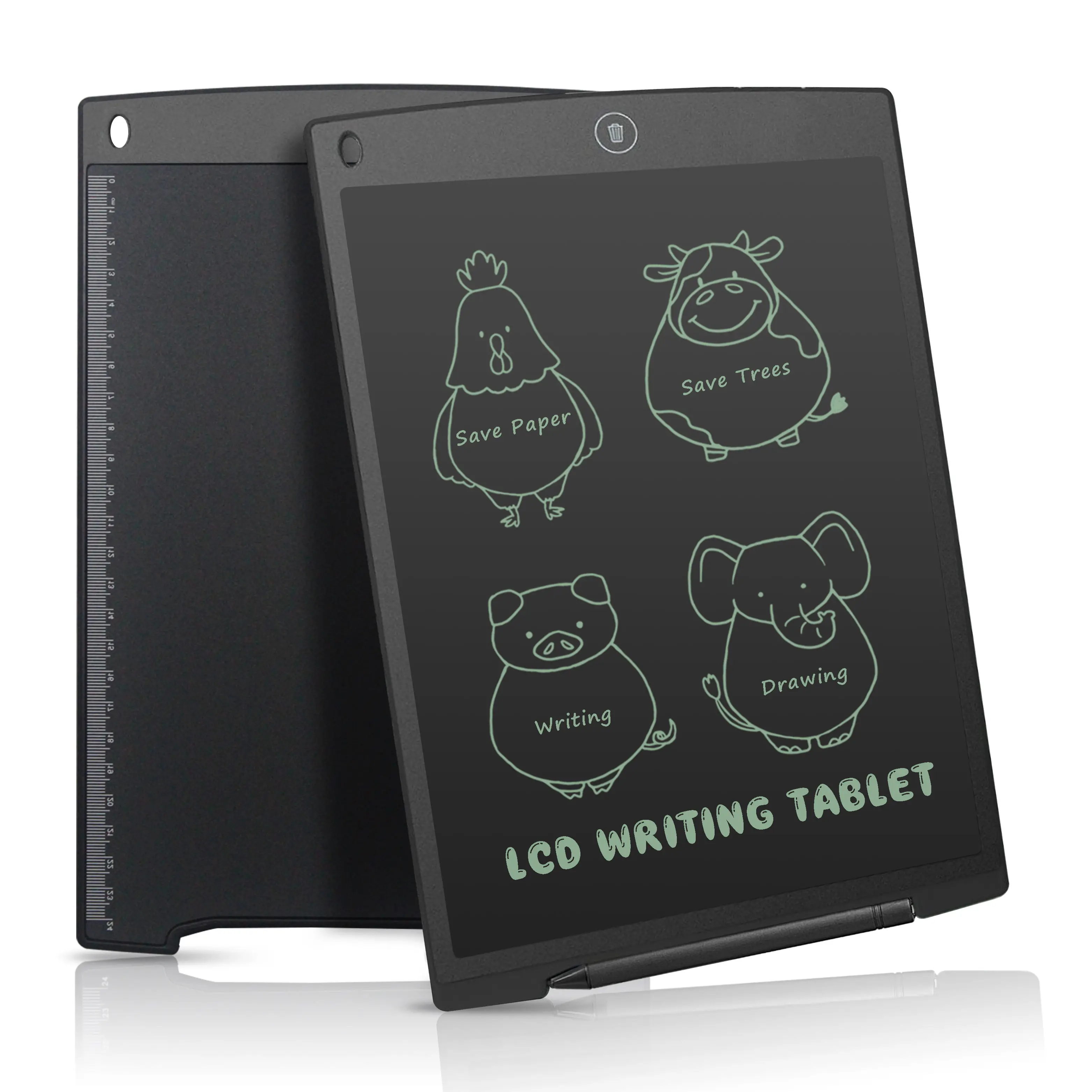 Newyes Durable ABS 8,5 12 Zoll elektronische Zeichen tablette Digital Graffiti Pad Lcd Schreibtafel für Kinder