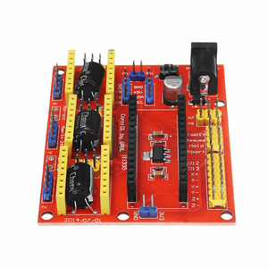 Ücretsiz kargo 3D yazıcı gravür CNC kalkan V4 genişletme kartı Arduino Mega için