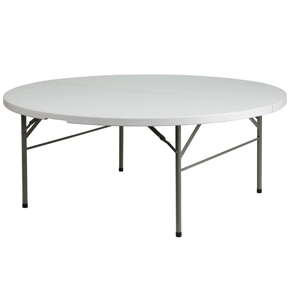 china wholesale cheap plastic dining round folding tables and chairs for events