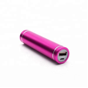 时尚 2600mAh 口红移动电源，移动电源，便携式口红移动电源