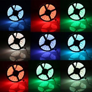 Ranpo IP65 su geçirmez LED şerit ışık 5M RGB 5050 300 SMD 44 anahtar uzaktan 12V güç tam kiti - Product Image 4