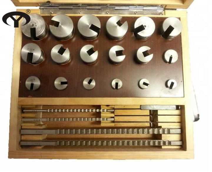 HSS No.70 Metric Keyway Broach Set With Bushing