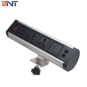 Hotel de oficina móvil construido en Puerto de cargador USB enchufe múltiple abrazadera en toma de corriente de mesa con Clip - Product Image 6