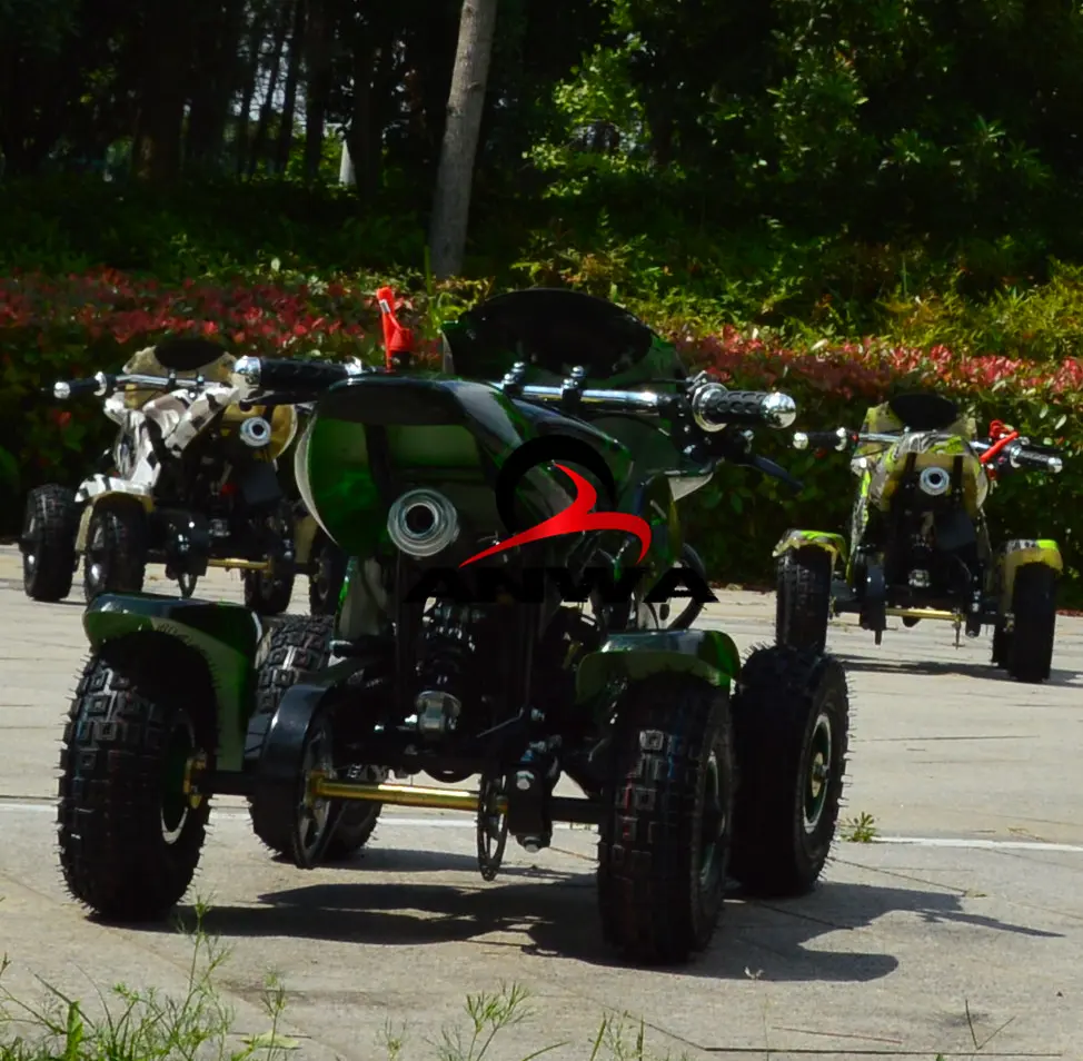 Alaşım Kolay Çekme Başlangıç Benzinli Güç Motoru 50CC Mini ATV Çocuklar için