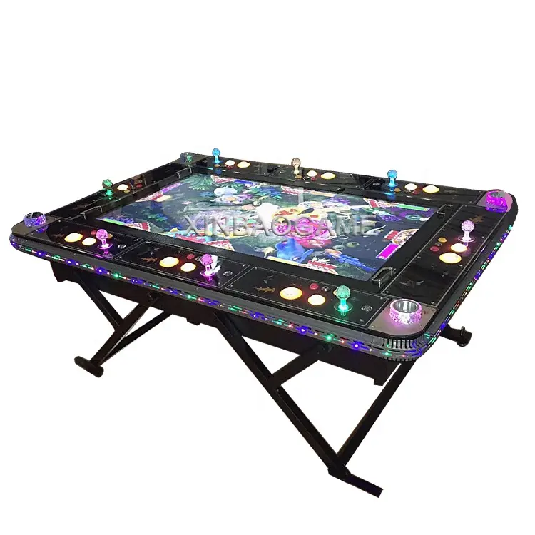 Máquina de Juego plegable para mesa de peces, precio barato, 8/10 jugadores