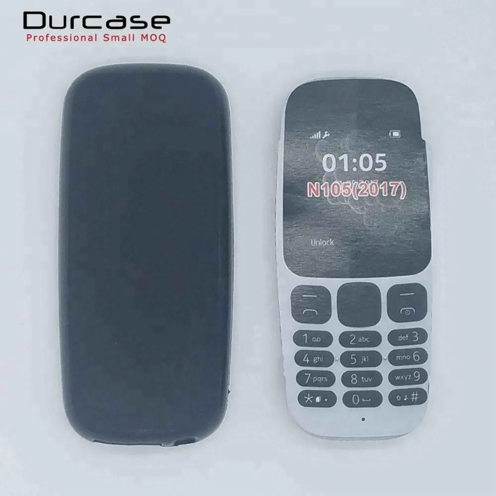 Guangzhou Hersteller Pudding Matte Gel TPU Silikon Telefon abdeckung Fall für Nokia 105 2017