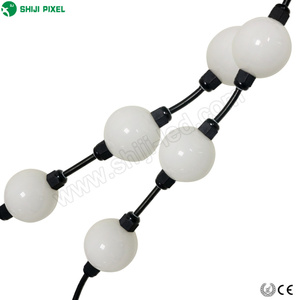 Magic Dream Color 3D <strong>DMX</strong> 50mm Diameter Addressable Pixel <strong>Led</strong> <strong>String</strong> Ball Light - Product Image 3