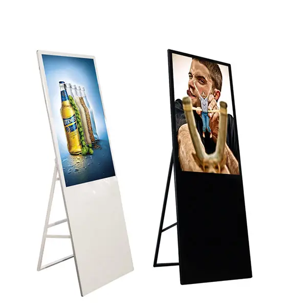 Shop Entrance Portable 43inch Ultra Thin Android Remote Control LCD Digital Signage and Displays Kiosk