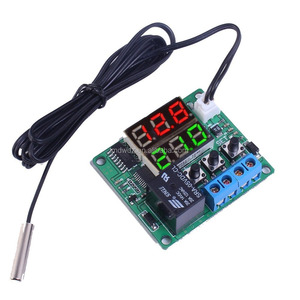 DC 12V Programmable Mini Digital Thermostat <strong>Temperature</strong> <strong>Controller</strong> Switch with Waterproof <strong>NTC</strong> Sensor Probe - Product Image 1