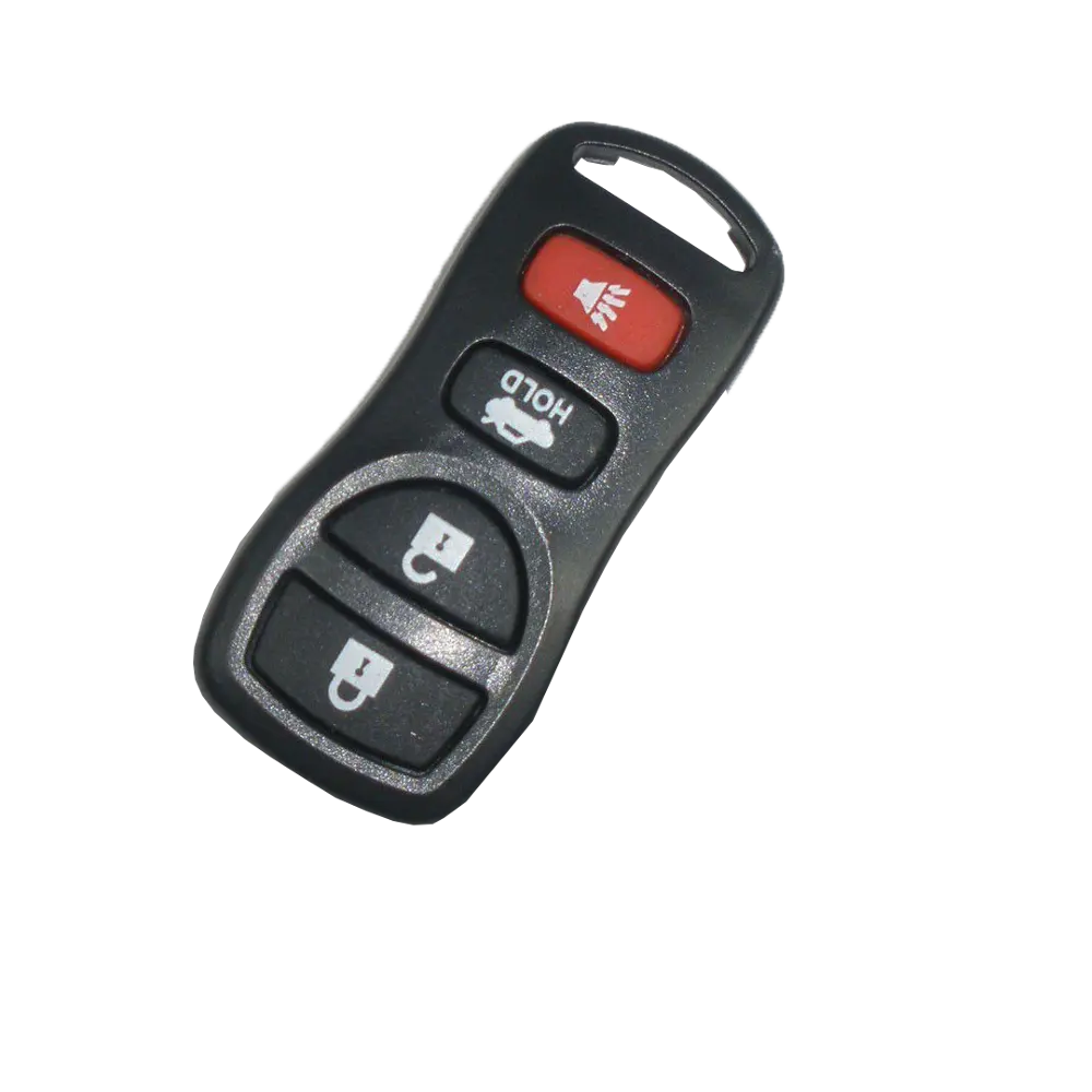 Étui blanc pour clé télécommande de voiture, coque vide à 3 ou 4 boutons, pour Armada Sentra 350Z Altima maxma