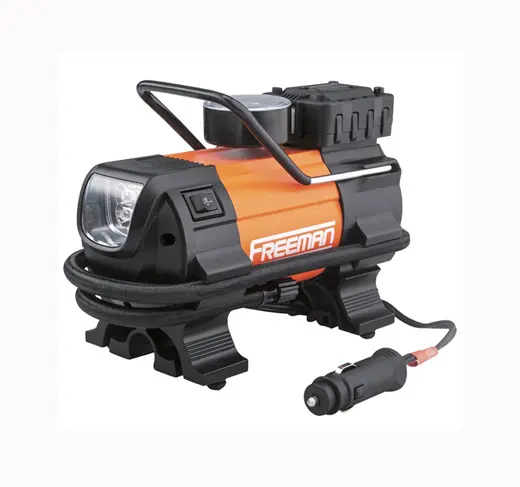 Freeman Compacto-Pro 12v Ferramenta de Pneu de Carro Bomba de Ar Elétrica Inflador de Pneus-Compressor Para Pneus de Carro LIVRE bonus Carry Case