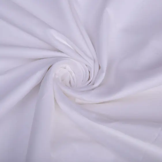 Percal 200TC 280 centímetros largura branco mercerizado tecido de algodão para a folha de cama em rolo