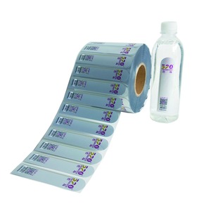 Bama Spring Water Matt Lamination Aluminium Foil Sticker Printing Spring Water Packaging Label