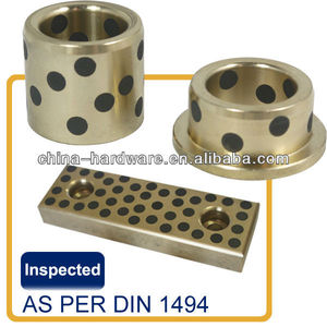 DIN9834衬套无油自润滑青铜衬套/汽车工业模具导柱和滑动无油衬套零件