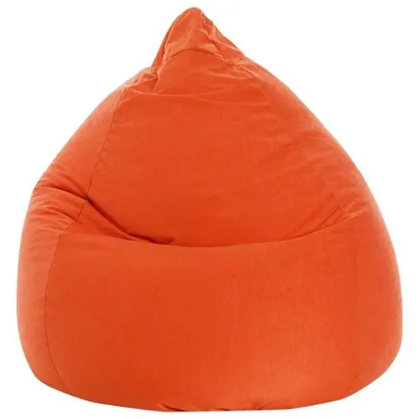 Naranja de venta al por mayor de bolsa de frijol sofá silla