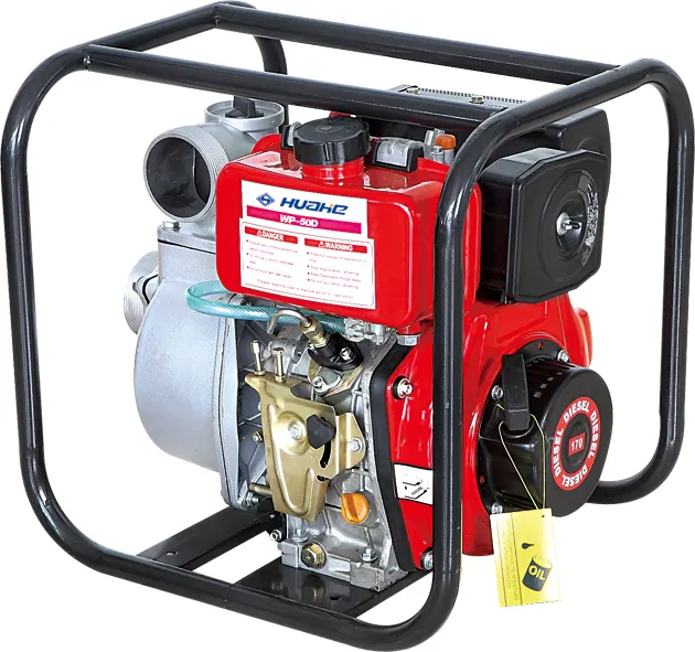 WP-50D 의 디젤 엔진 수도 펌프 쉬운 가동 낮은 기름 소비 우수한 품질 관리 펌프