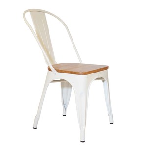 Phong cách cổ điển đầy màu sắc căng tin kim loại khách sạn bàn ăn ghế ăn parson ghế - Product Image 3