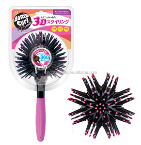 3d <strong>Bomb</strong> Curl Brush,Spherical Comb <strong>Japan</strong> Lucky <strong>Bomb</strong> Curl Brush Full Round Hot Curling Styling Brush