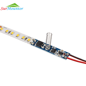 Led touch dimmer switch cabinet led sensor light TD007 0V memory interno 8A max smart dimmer sensor per guardaroba - Product Image 4