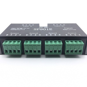 SP901E SPI светодиодный Усилитель сигнала контроллера для 5V-TTL сигнала двойной сигналы для WS2811 SK6812 APA102 DMX512 и других ИС - Product Image 3
