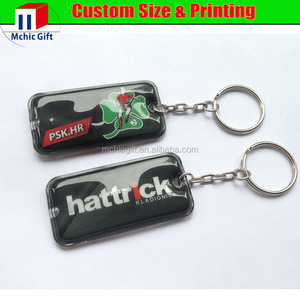 Customized Full Color <strong>Print</strong> Promotional PVC Led Keychain Mini Flashlight <strong>Key</strong> Ring Mini Light Up <strong>Key</strong> Tag - Product Image 4