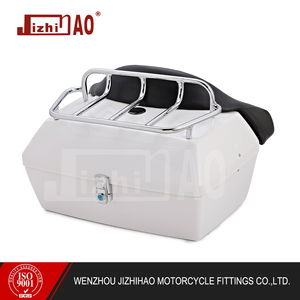 47L ABS אופנוע תא מטען/זנב תיבת עם למעלה מתלה X גדול עם גדול משענת יכול להיות fit אודיו רמקולים מטען