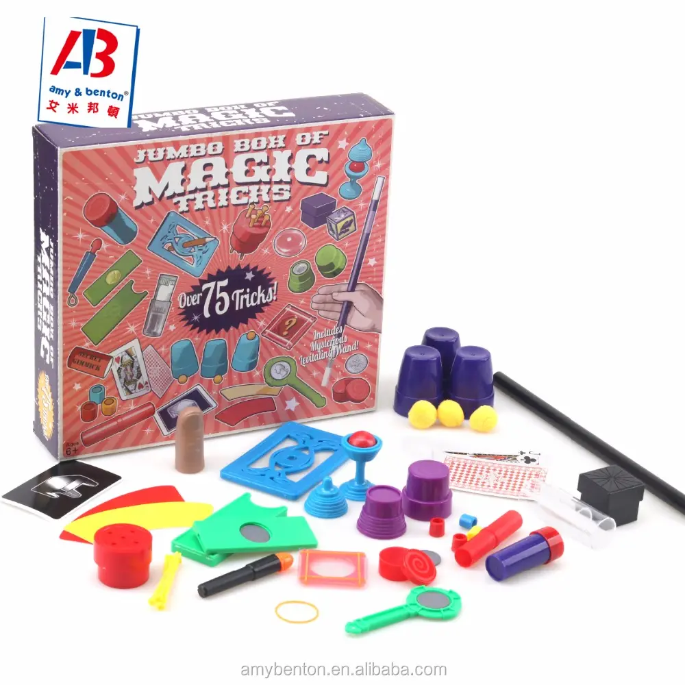 Bester Verkauf Magic Trick Kit Spektakuläres Kinderspiel zeug Classic Magic Show Game Set