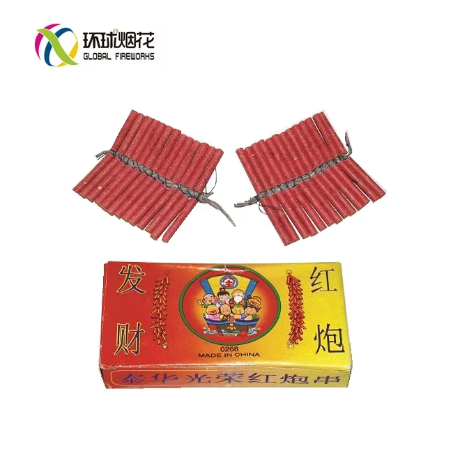 0268 สีแดง Crackers 1.4G ดอกไม้ไฟ Fuegos Artificiales Un0336 จีนใหม่ปีฉลอง