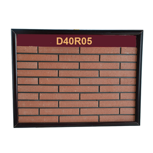 Chất lượng cao tùy chỉnh bên ngoài phải đối mặt với bao gồm mỏng dài đỏ đất sét dây cắt klinker gạch gạch - Product Image 1