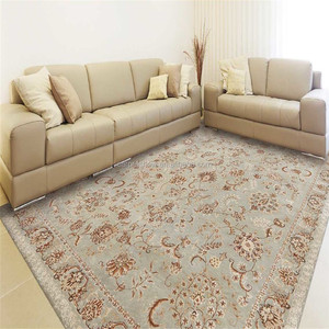 Trung Quốc 100% len Thảm handmade sang trọng thiết kế hiện đại chần sợi vòng cắt đống kỹ thuật 10mm Độ dày cầu nguyện phòng khách sạn sử dụng - Product Image 2